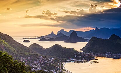 Image of mountains in Rio de Janeiro