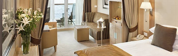 Seabourn Sojourn,                                                            Veranda Suite