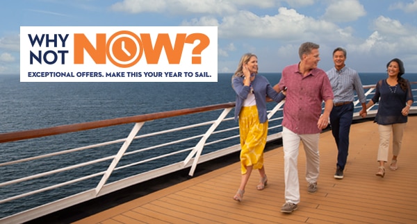 Why Now Now? Exceptional Offers. Make this your year to sail. 