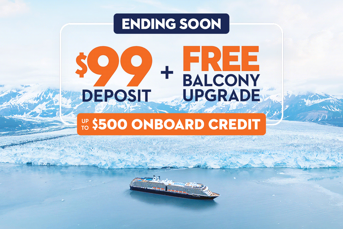 $99 Deposit + Free Balcony Upgrade