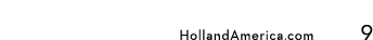  HollandAmerica.com 9