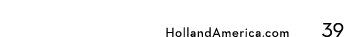  HollandAmerica.com 39