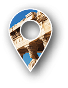 Statues of Erechtheion close view in summer in Athens, Greece