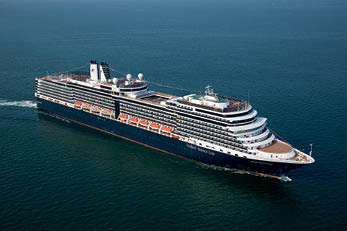 Aerial Nieuw Amsterdam in Venice on July 3rd 2010 Nieuw Amsterdam - Holland America Line