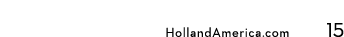  HollandAmerica.com 15