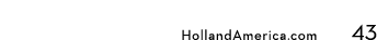  HollandAmerica.com 43