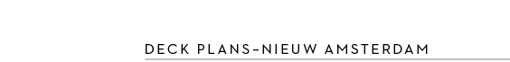Deck plans–nieuw amsterdam