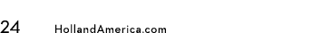 24 HollandAmerica.com 