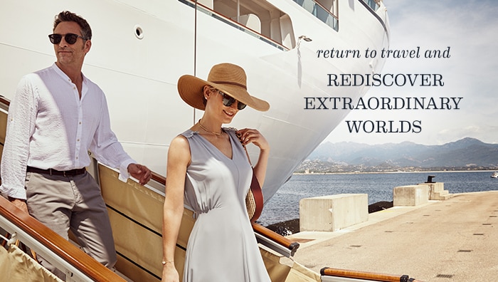 return to travel and                                              REDISCOVER EXTRAORDINARY                                              WORLDS