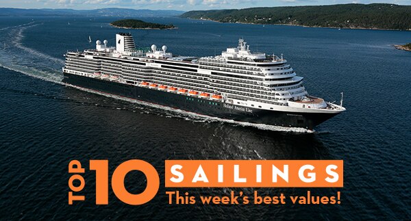 Top 10 Sailings: This week’s best values!
