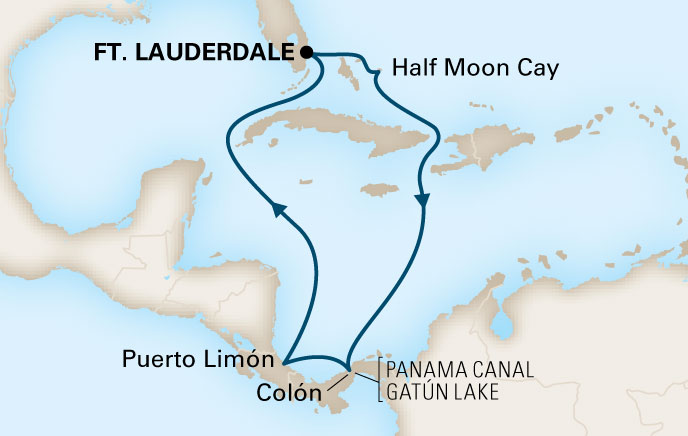 8-DAY PANAMA CANAL SUNFARER